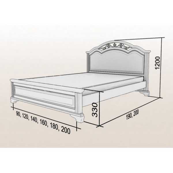 Высота кровати от пола до спального места: стандартная и оптимальная, какой она должна быть с матрасом
