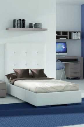 Кровати с подъемным механизмом 102x200: модели из экокожи размером 1200х2000 мм и 120х190см