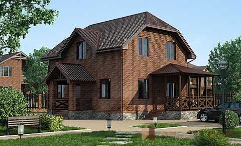 Проекты кирпичных домов с мансардой (45 фото): красивые планы домов из желтого кирпича, примеры проектов деревянных коттеджей
