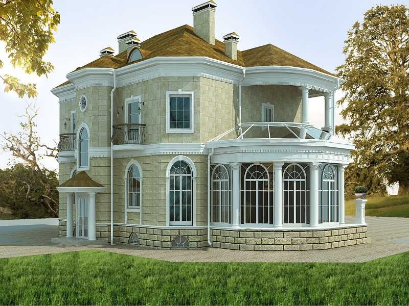 Дом с эркером - 115 фото красивых вариантов и особенности применения архитектурного элемента