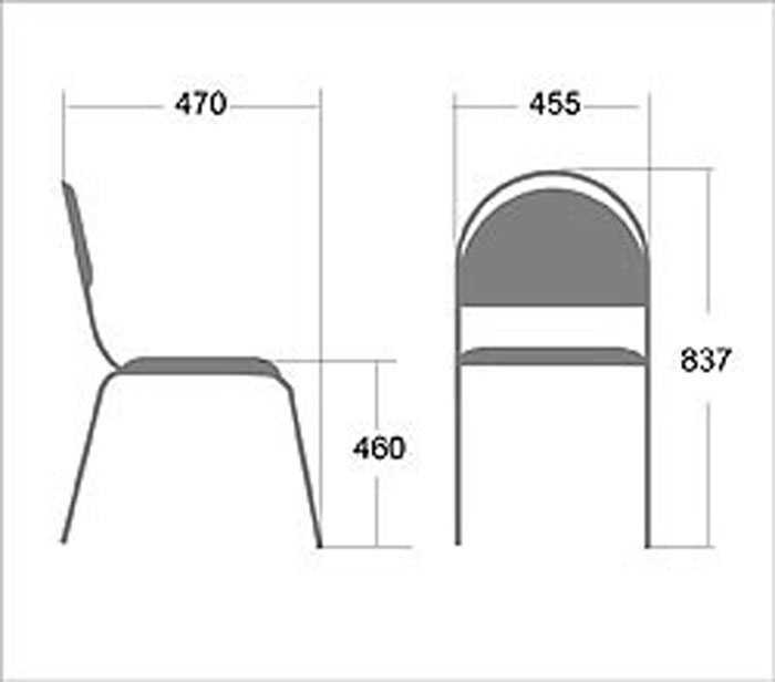 Как правильно подобрать высоту стула и кухонного стола