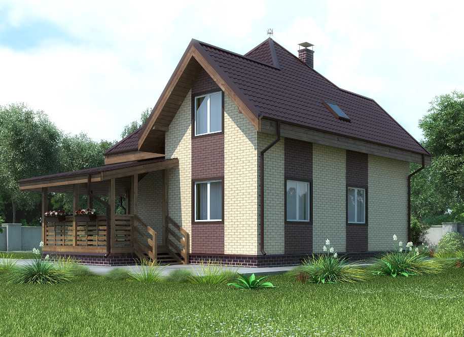 Проекты каркасных домов площадью до 100 кв. м