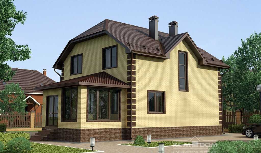 Одноэтажные кирпичные дома (93 фото): красивые проекты для строительства из кирпича, варианты для площади 100, 120 и 150 кв. м, простые постройки с мансардой и с гаражом