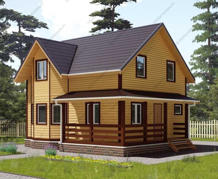  дома 8 на 8: отличный проект деревянного двухэтажного дома с .