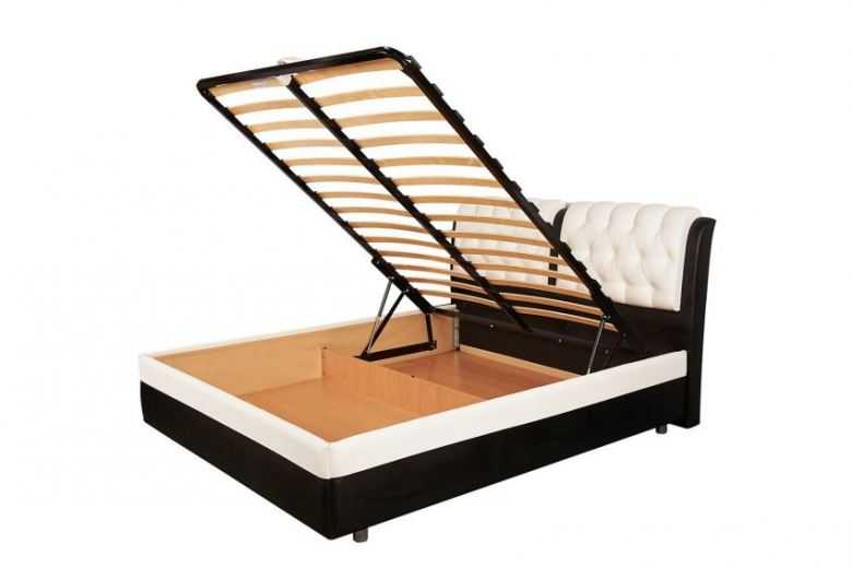 Кровати с подъемным механизмом 102x200: модели из экокожи размером 1200х2000 мм и 120х190см