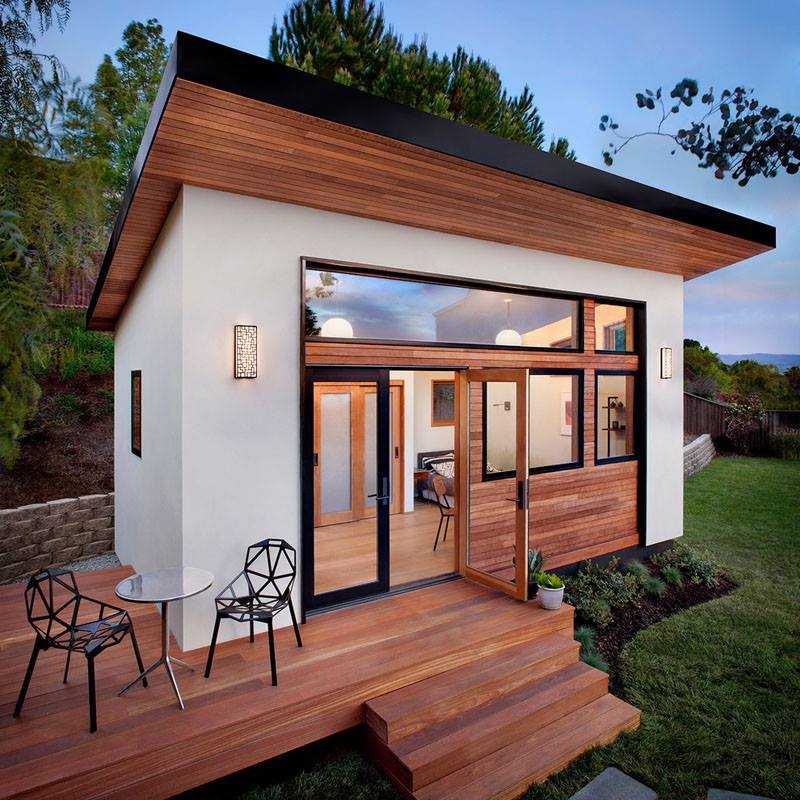 Дома с односкатными крышами: фото, идеи дизайна, варианты проектов